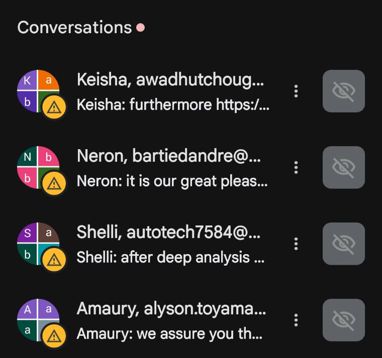Codisimus's tweet photo. The spam has spread from Gmail and Drive to Photos. I had to disable app notifications because they've been coming all week. With support doing nothing, my only option may be to retire this Google account to start fresh. https://t.co/eVhRh6g5YF