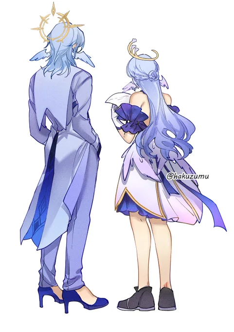 Robin's feet hurt and she couldn't wear high heels, so they switched shoes  