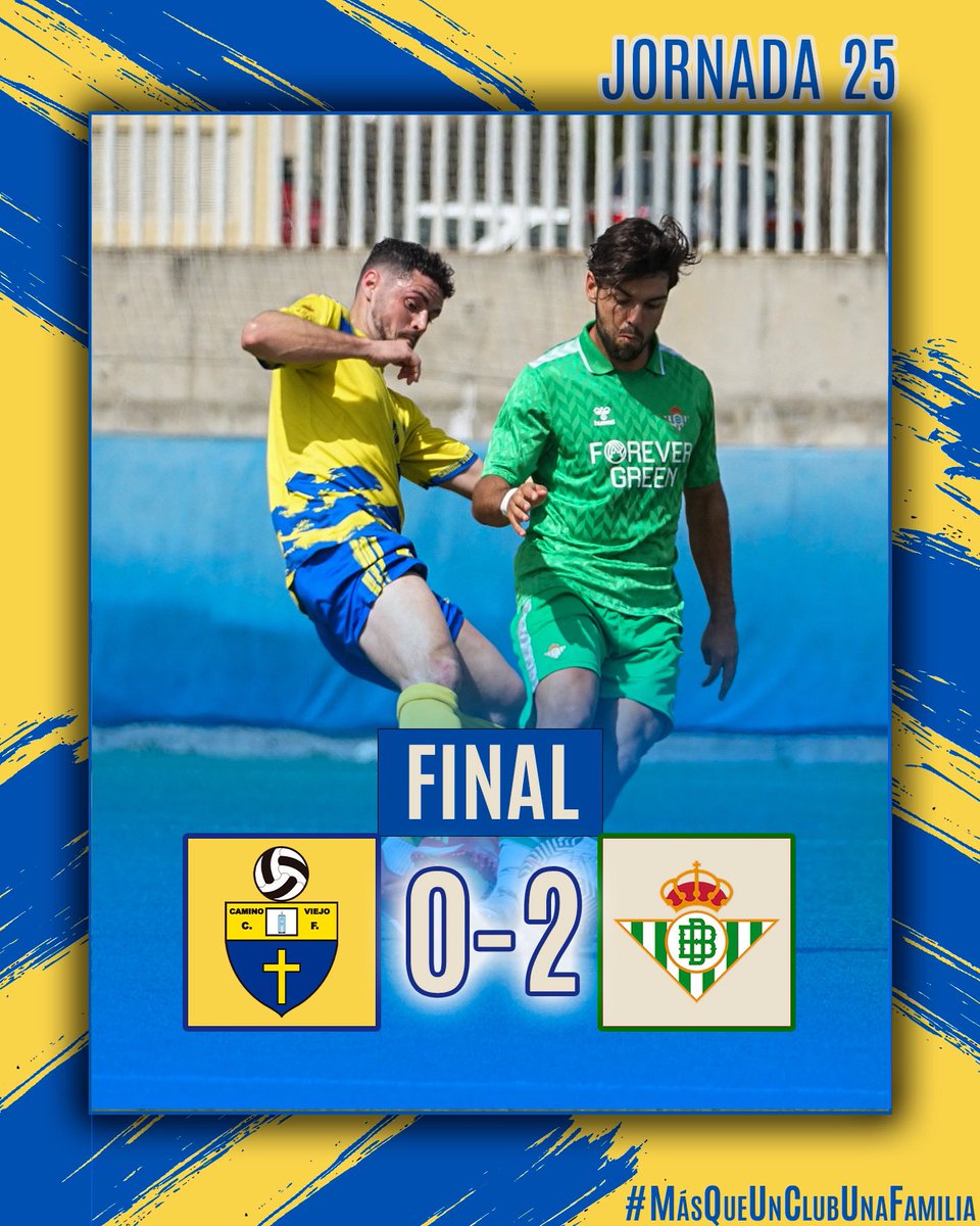 ⚔️ #CaminoViejoBetisC || Final del partido El conjunto bético logró la victoria en los momentos finales. #CaminoViejo