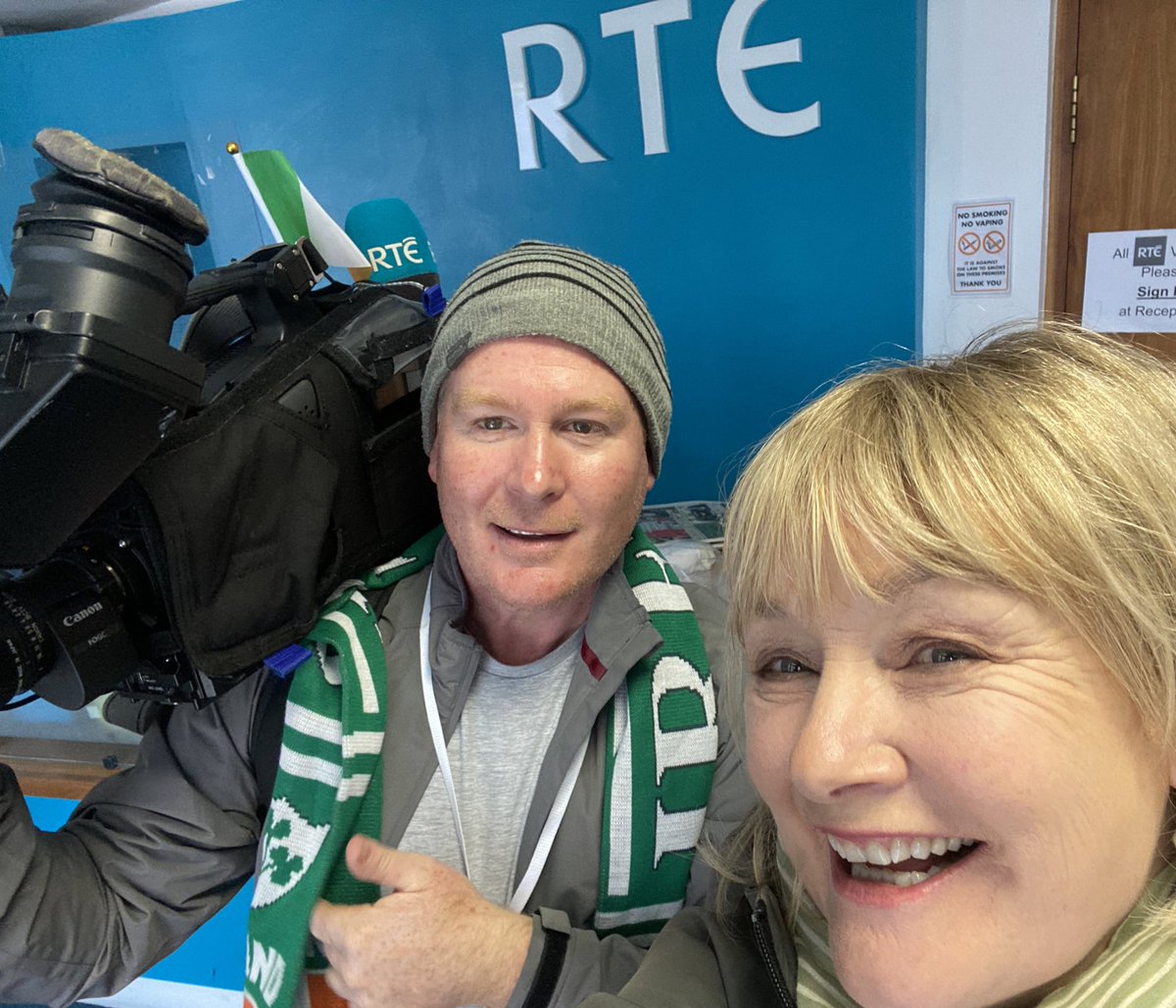 Camera, mic, comfortable shoes… ☘️☘️☘️☘️☘️☘️☘️☘️☘️☘️☘️☘️ ☘️☘️☘️Almost time! ☘️☘️☘️☘️☘️☘️☘️☘️☘️☘️☘️☘️☘️☘️☘️☘️ Cork’s #StPatricksDay2024 parade 1pm (We reckon this is our 9th time covering the Cork City parade together!!!) more @rtenews #loveCORK