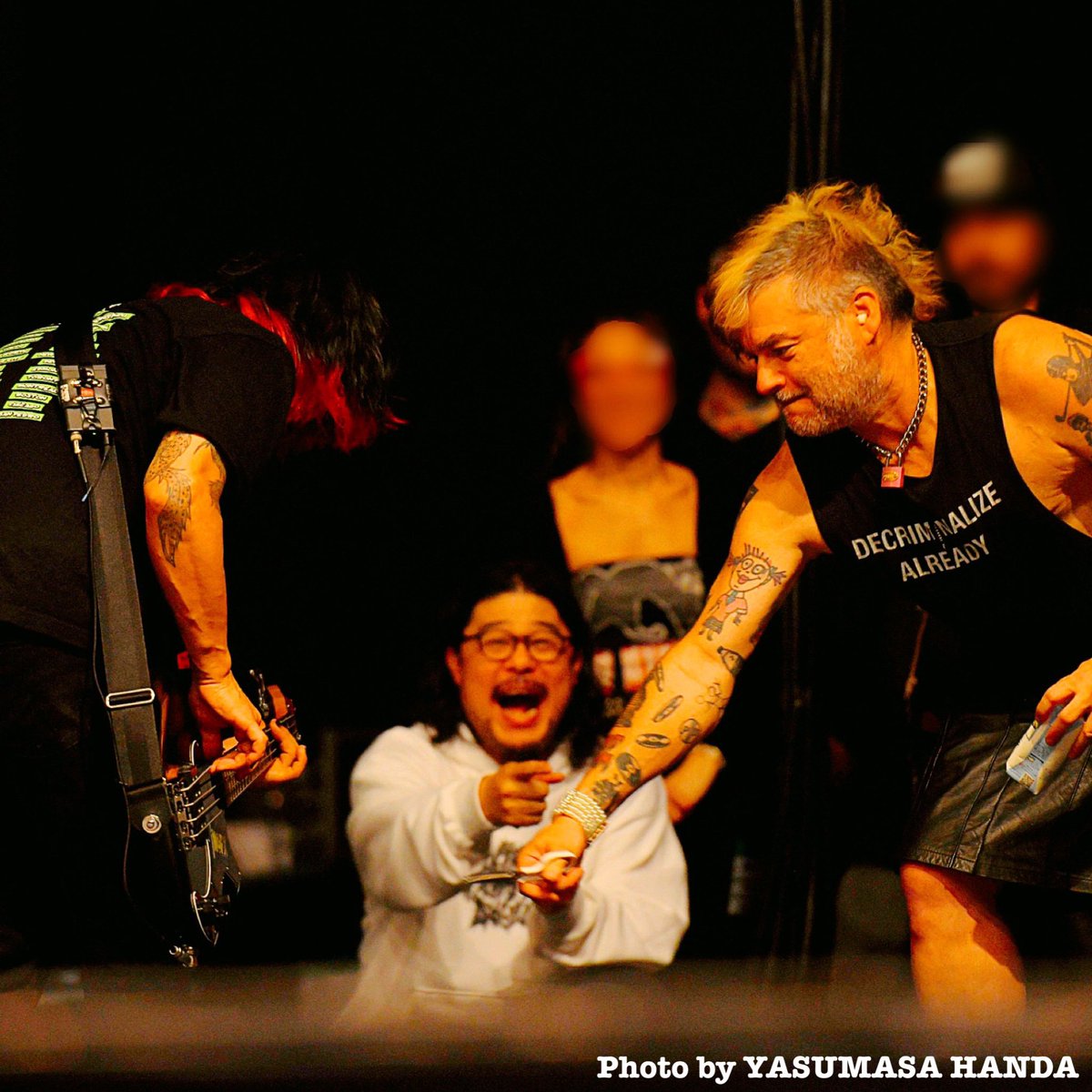 punkspring was over！ Big thanks to #NOFX #ハイスタ のLIVEを袖で観