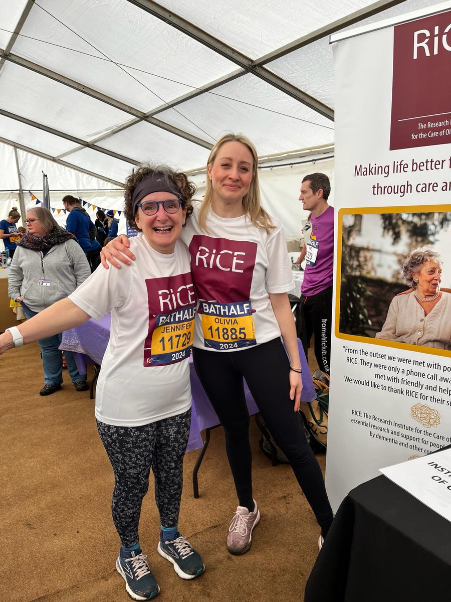 The superb RICE 2024 Bath Half Marathon champions! 🏆We couldn't make a difference to the lives of local people affected by dementia without your support. 13.1 miles down: what an achievement! Thank you so much to our runners and volunteers for making race day spectacular.