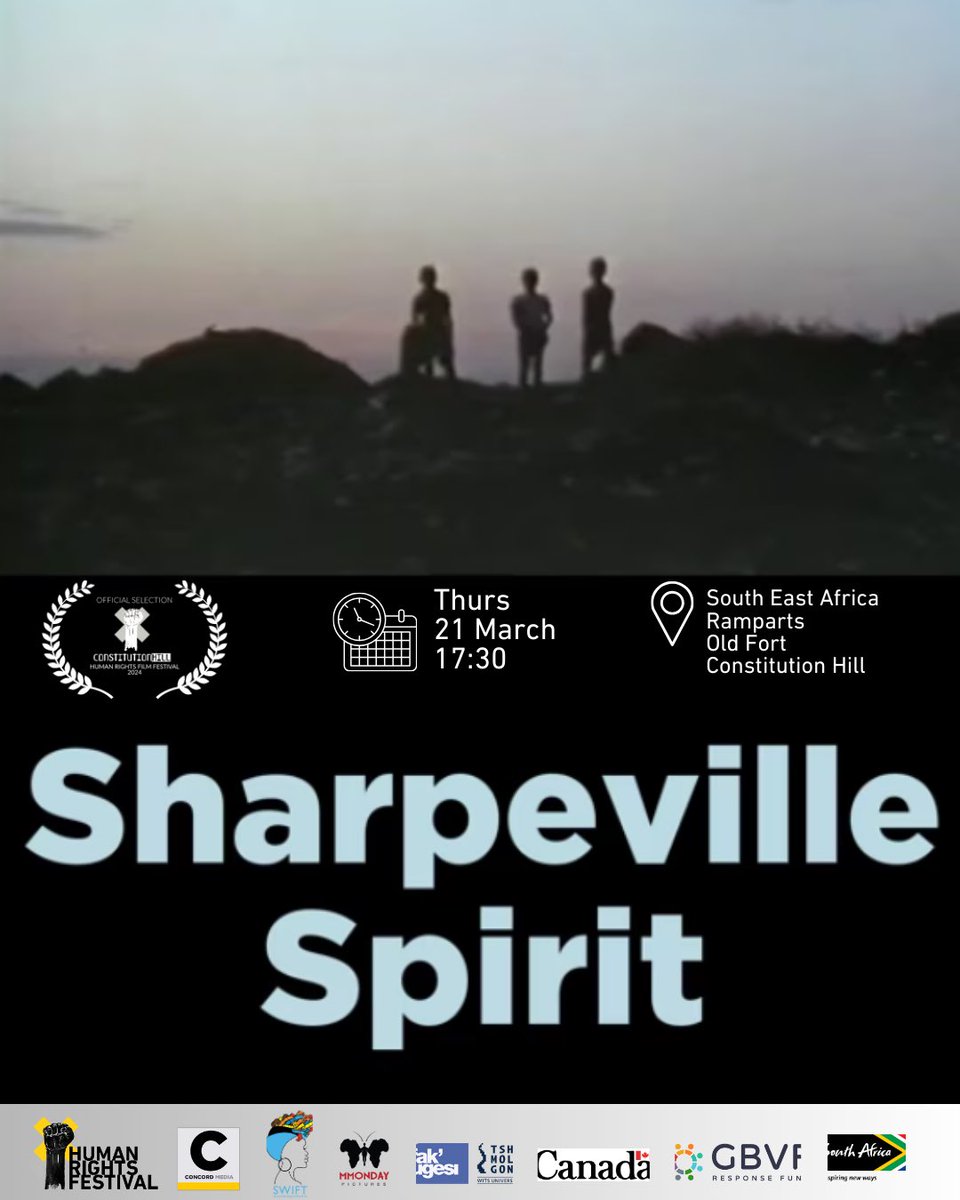MmabathoMontsho's tweet photo. 3 Days of Free Film Screenings and Workshops at this years’ ConHill Human Rights Film Festival 21-23 March 2024. Here are some films you can look forward to. #storiesthatmatter #humanrightsfilmfestival https://t.co/2g73P2lD34