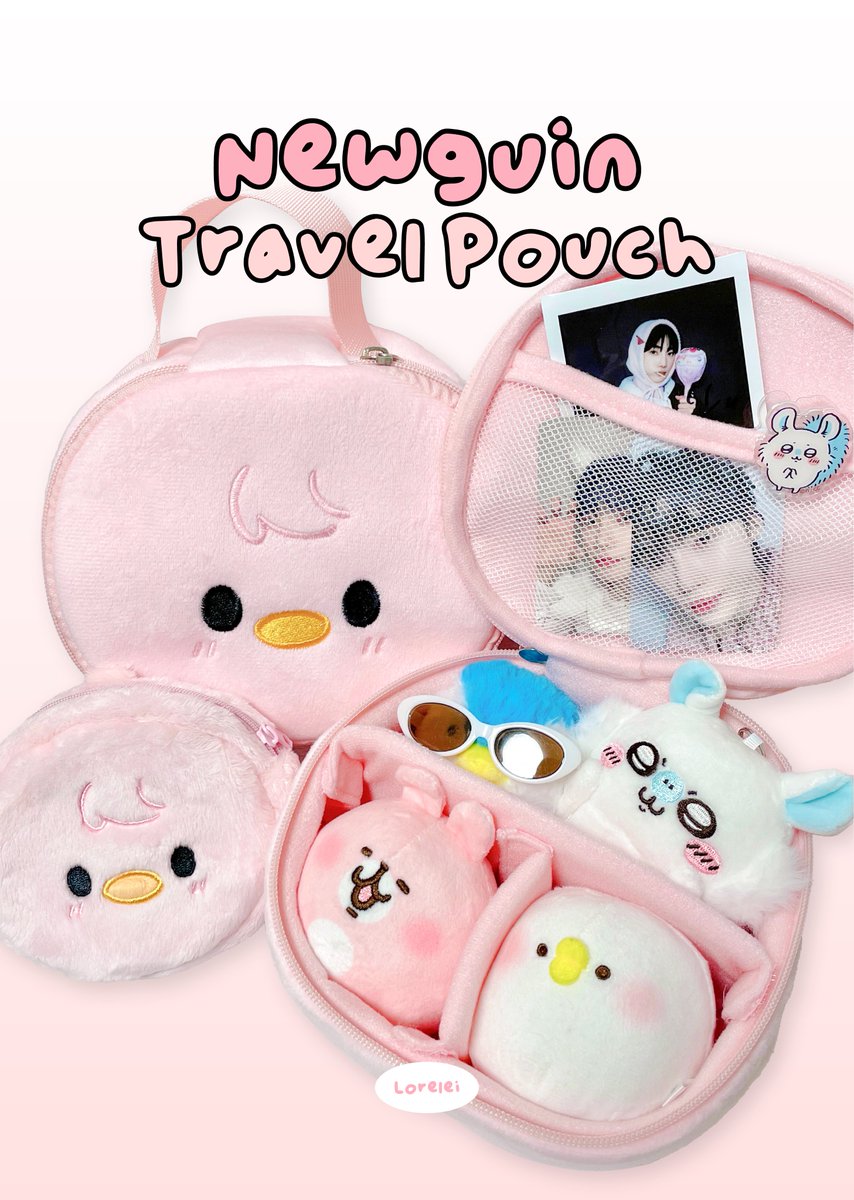 *･

뉴귄 트래블 파우치 개별 판매
3.17 - 3.24

bit.ly/new_travelpouch

rt 추첨 한 분께 파우치를 보내드려요.ᐟ