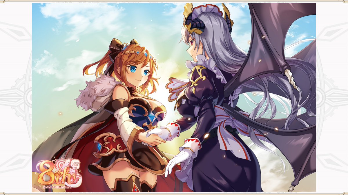 8周年キービジュアルは、サタナキアとアリスじゃな！ なぜ「アリサ」と