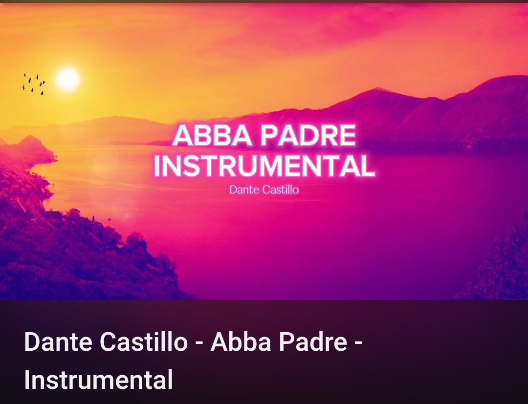 Ya disponible ABBA PADRE - Instrumental, si quieres cantarla en tu iglesia. 🙏 linktw.in/rbWxwe
