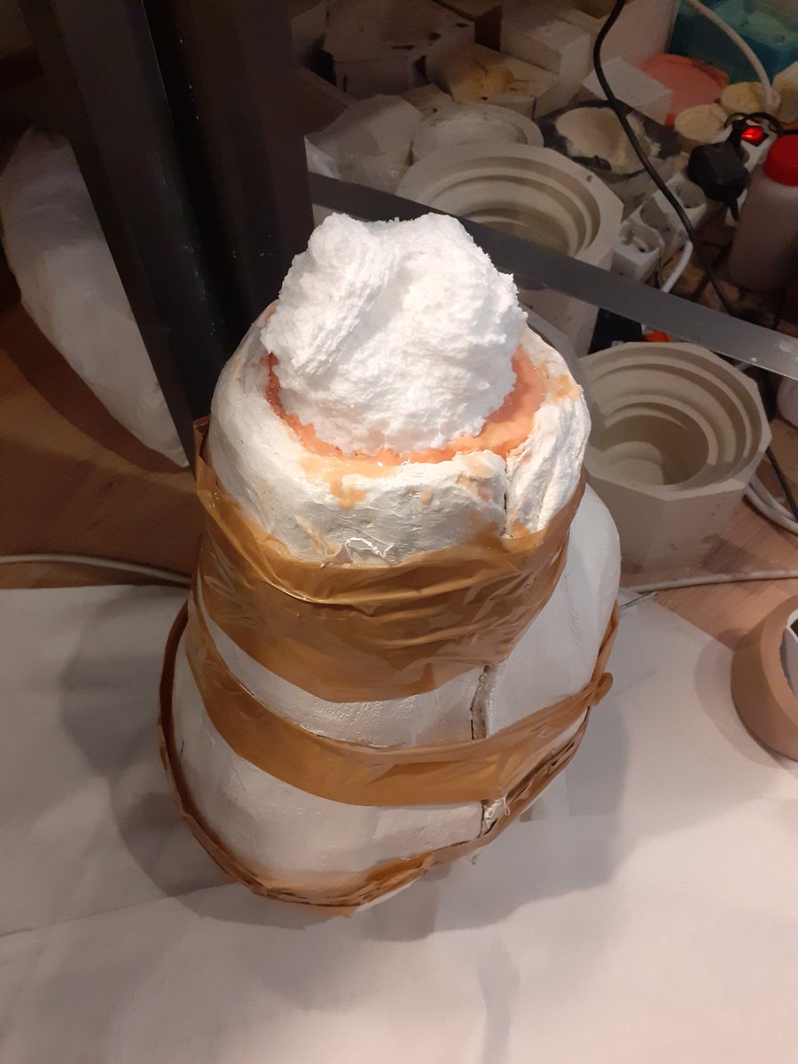 FxHuetArt's tweet photo. Molding the piece for the MM Park France !
#moldingprocess #silicone #plaster #commandantkieffer https://t.co/ruIvhjiyl3