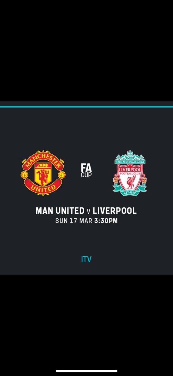 Join us for todays big game in the FA Cup