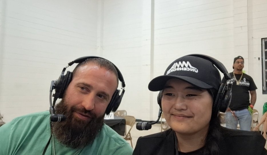 Commentary debut was pretty dope. #CombatSports #MMA #FemaleCommentator #Ow #thespartan