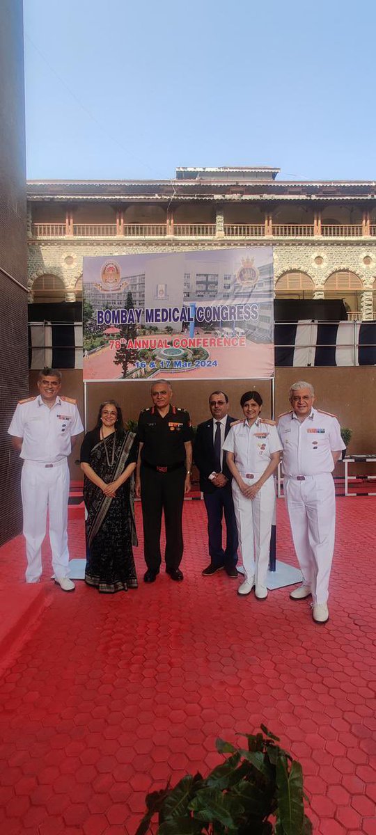 #INHSAsvini #Mumbai organised 78th Annual Conference of Bombay Medical Congress from 16-17 March 2024. The conference showcased a series of high-caliber talks from distinguished speakers, including the Menda-Salaskar Oration delivered by #Maharashtra #DGP Smt Rashmi Shukla, IPS…