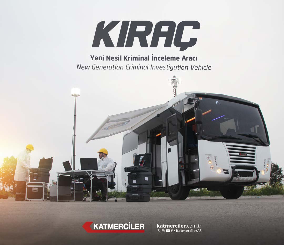 KatmercilerAS's tweet photo. KIRAÇ - Yeni Nesil Kriminal İnceleme Aracı / New Generation Criminal Investigation Vehicle

#Katmerciler #Kıraç #YeniNesilKriminalİncelemeAracı #NewgenerationCriminalInvestigationVehicle #olayyeriinceleme #olayyeri #savunma #zırhlıotobüs #armouredbus #military #millisavunma #armoredvehicle #securityvehicles #armouredvehicle #4x4 #defence