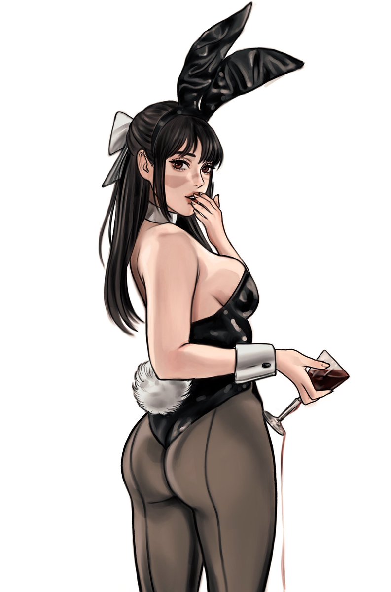 Imeko_san's tweet photo. bunny girl Utahime🐰 https://t.co/cnqhUJ7iHO