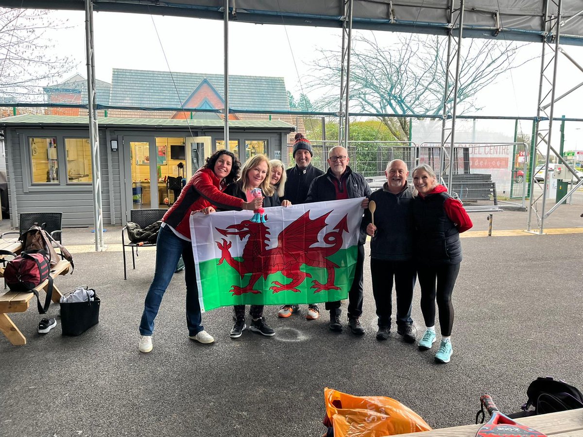 welshpadel's tweet image. The community at our Padel courts is just the best.
We can make a good time out of any occasion! ❤️

We had a mini pre rugby tournament before the Wales vs Italy match, arranged by Jane Carpanini one of our club ambassadors. 
#welshpadel #padel #padeltennis #rugby #walesrugby