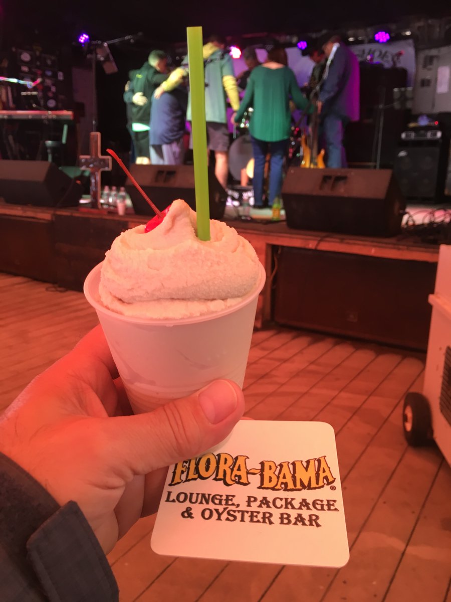 One #StPatricksDay memory was attending church service at the iconic #USGulfCoast dive bar Flora-Bama. And of course I opted to bring a Bushwacker to the service. #ALBeachBlogger What is one of your #StPatricksDay memories?