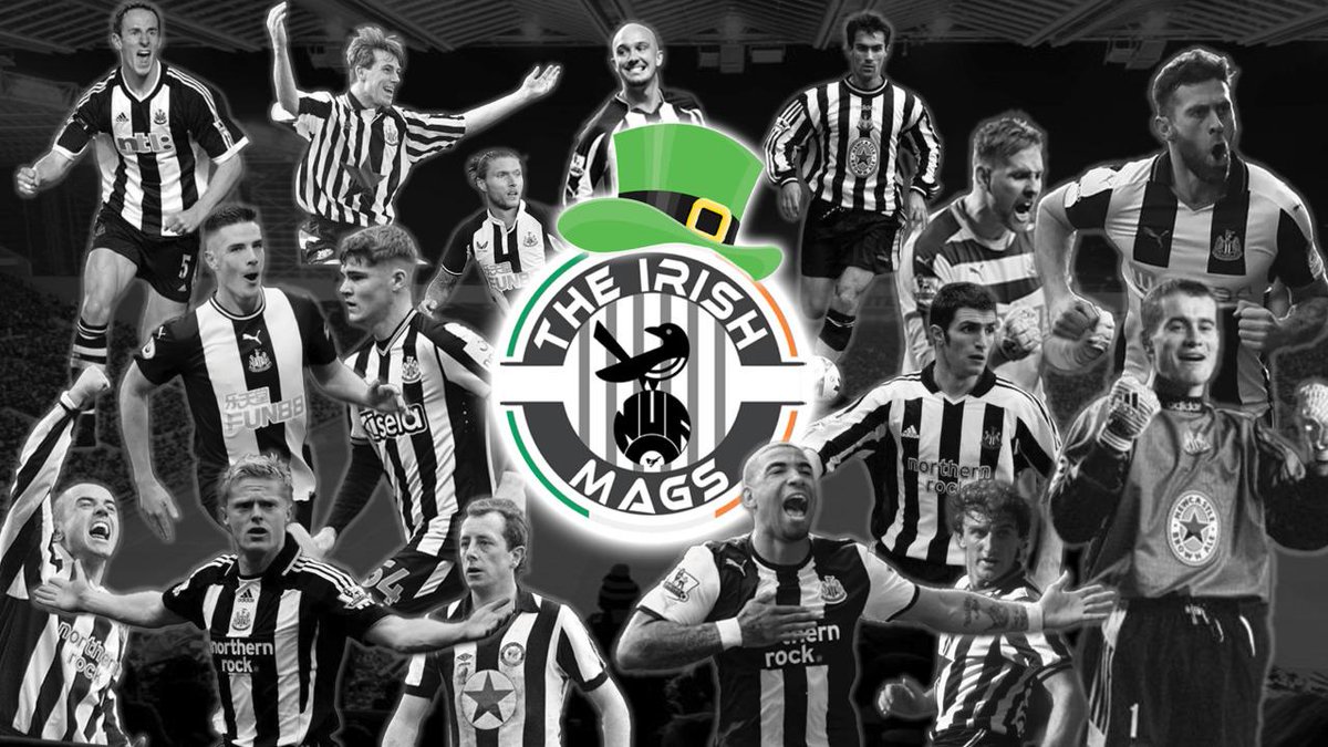 *Lá Fhéile Pádraig Sona Daoibh 🇮🇪*

Happy St. Patrick's Day from the Irish Mags ☘️
#NUFC #IrishMags