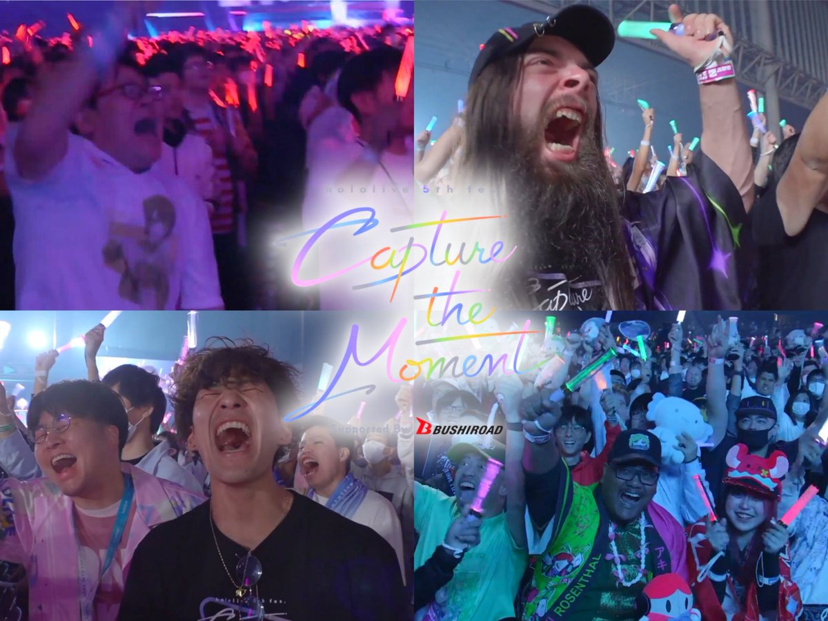 They really did captured the moment. 
#hololivefesEXPO24