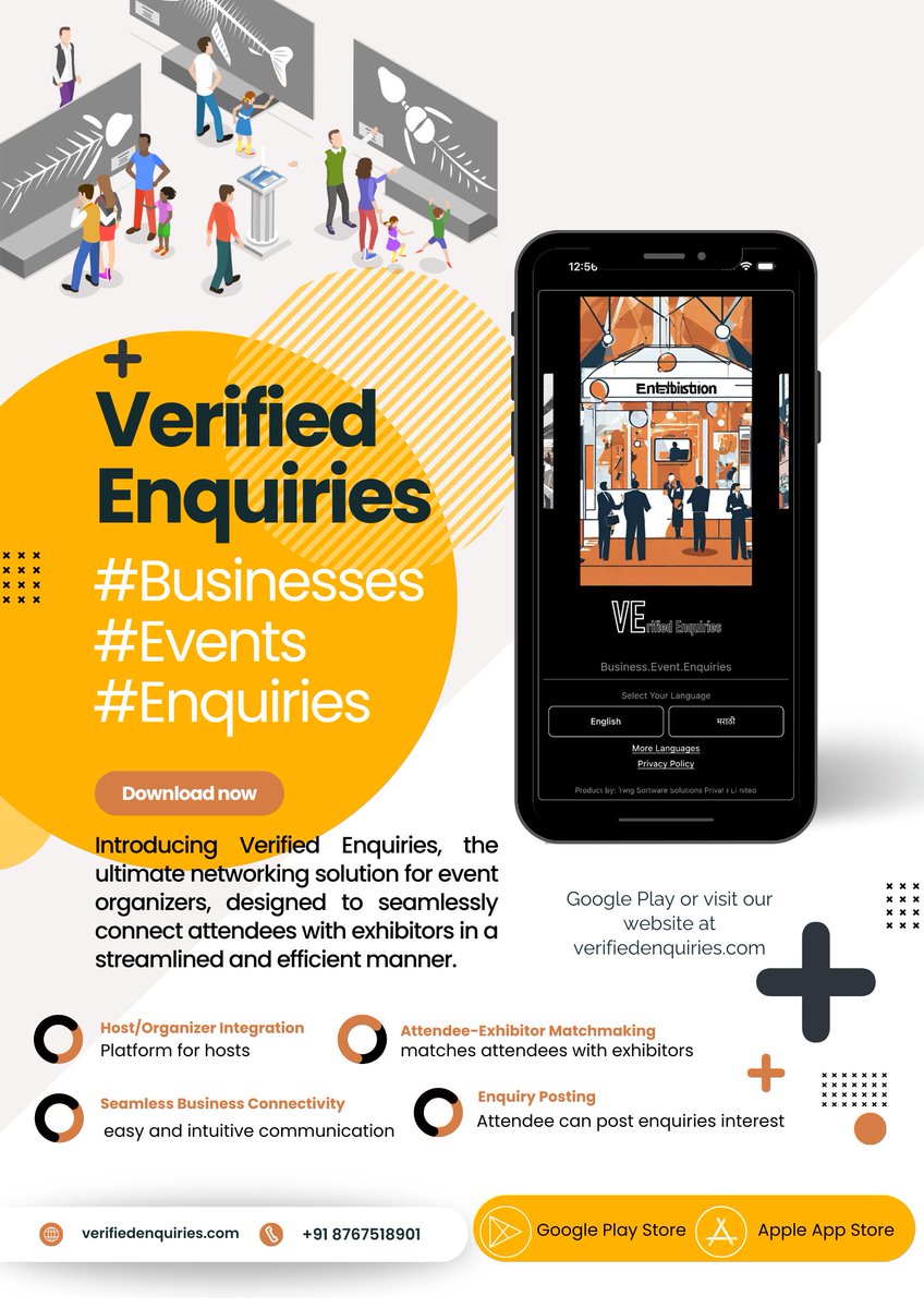 tusharit25's tweet photo. @cantonfair #verified_enquiries for 
#Revolutionize Event Networking:Verified Enquiries Connects #Attendees &amp; #Exhibitors! 
#Unlock Authentic Connections- Verified Enquiries Enhances Event Networking 
#Effortless Event Engagement- Verified Enquiries Delivers Verified Leads Maximise Event ROI https://t.co/IwjPuciz2r