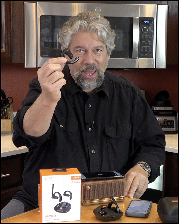 DaveTaylor's tweet photo. The EKSA Telecom S30 is a fascinating air conduction headset with terrific ENC for talking in noisy environments. Currently on Kickstarter! Here's my test, demo, and review: https://t.co/a1c7EEmbyj #eksatelecom #eksa #eksas30 #airconduction #headset @EKSAtelecom https://t.co/EAvEy7RO0b