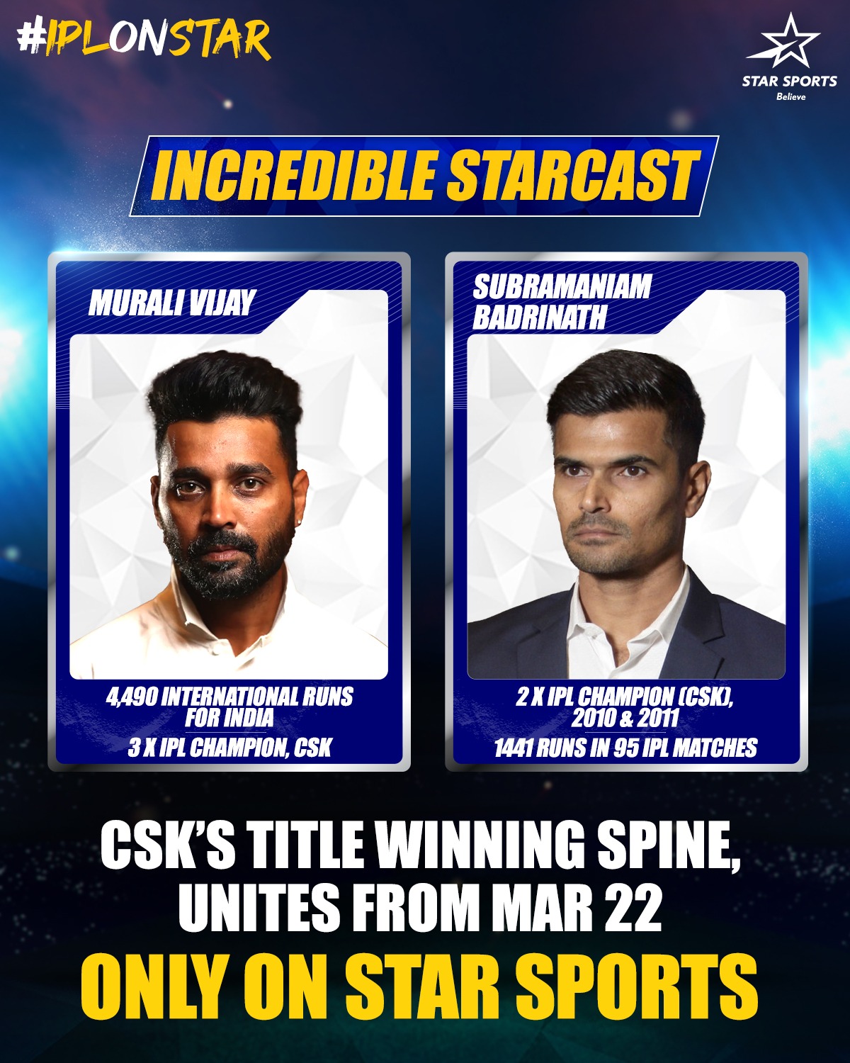 Star Sports StarSportsIndia X