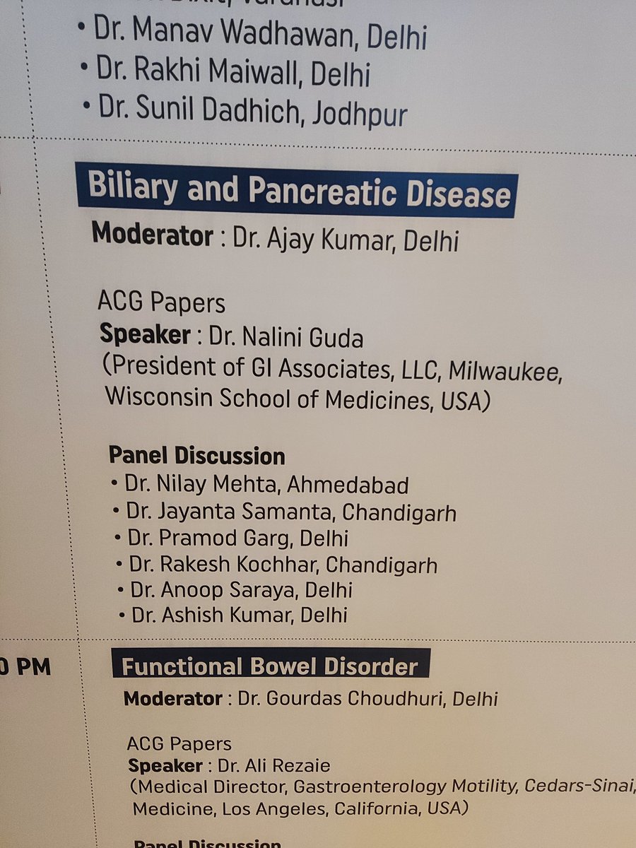 Best of ACG @AmCollegeGastro , 🇮🇳 India chapter (Season 4)... ⭐⭐⭐ Very happy to meet my seniors, colleagues and friends after a long time #PGIMER #MAMC ... 😍 Informative sessions and a fully packed hall ☺