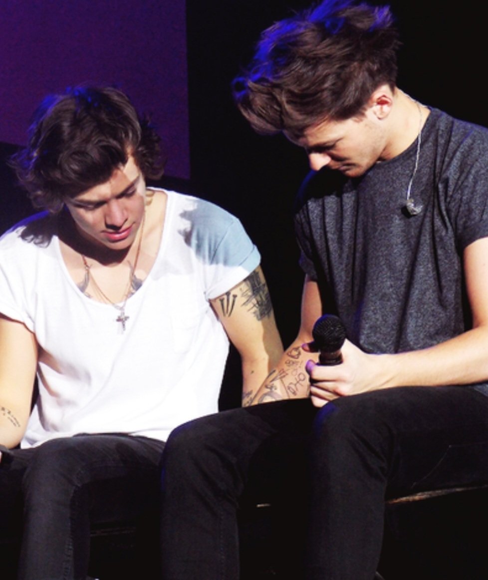getback2loving's tweet photo. 'Next to you' or 'in front of me'. Forever. 💚💙💚💙
#LarryStylinson
#FreeThem #FreeHarry https://t.co/cDKS0f8lRw