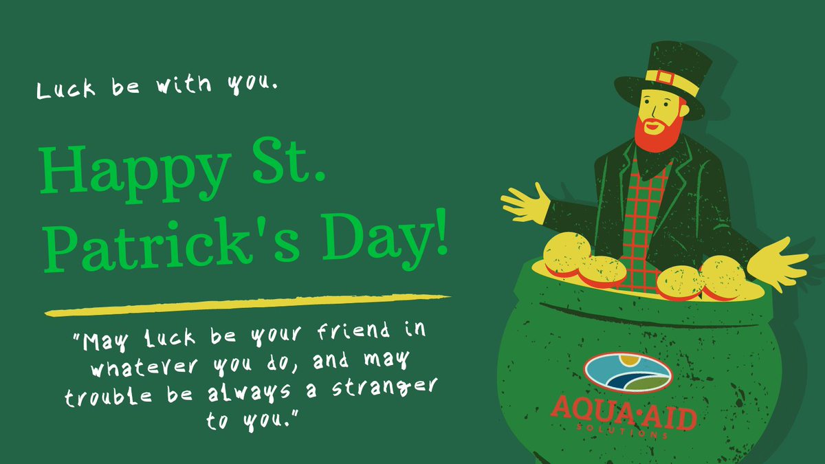 HAPPY ST. PATRICK'S DAY! 🍀🍀🍀