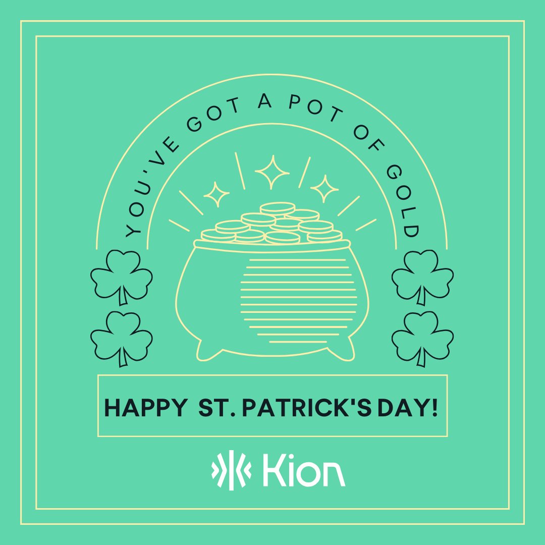 kionsoftware's tweet image. Happy St. Patrick&apos;s Day from your favorite CloudOps partner! May your cloud operations run as smoothly as a perfectly poured pint. Cheers to efficiency! #cloudoperations #stpatricksday