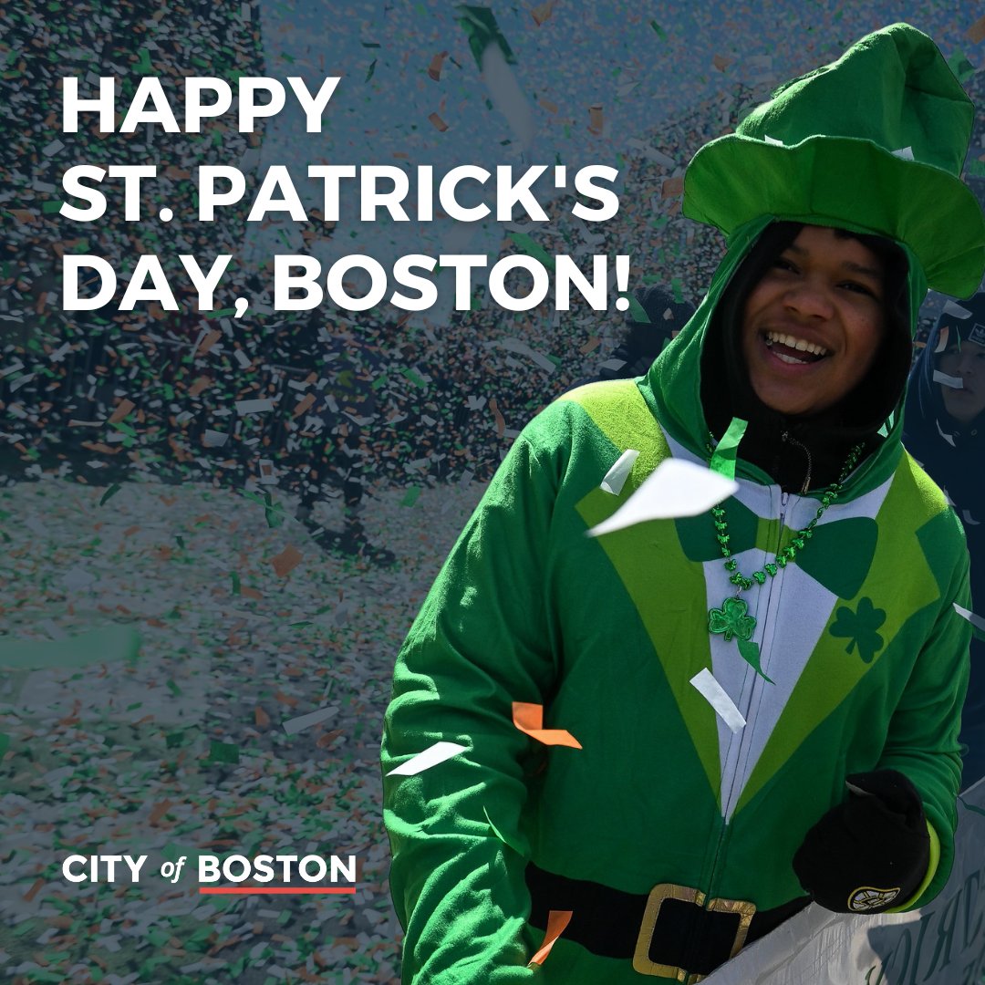 Happy St. Patrick's Day, Boston!