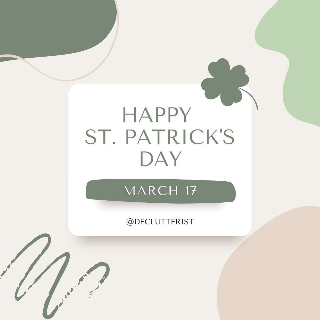 Happy St. Patrick's Day! Be Irish for a day! 🍀