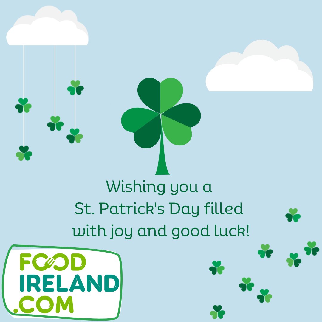 Whether you are Irish by birth or Irish in your heart!
Lá Fhéile Pádraig Shona Daoibh! Happy St. Patrick's Day! 💚

#StPatricksDay #march17th #irishfood #irishabroad #irishbreakfast #availableinusa #sausages #rashers #bacon #blackpudding #coupon #irishtea #irishbread ☘