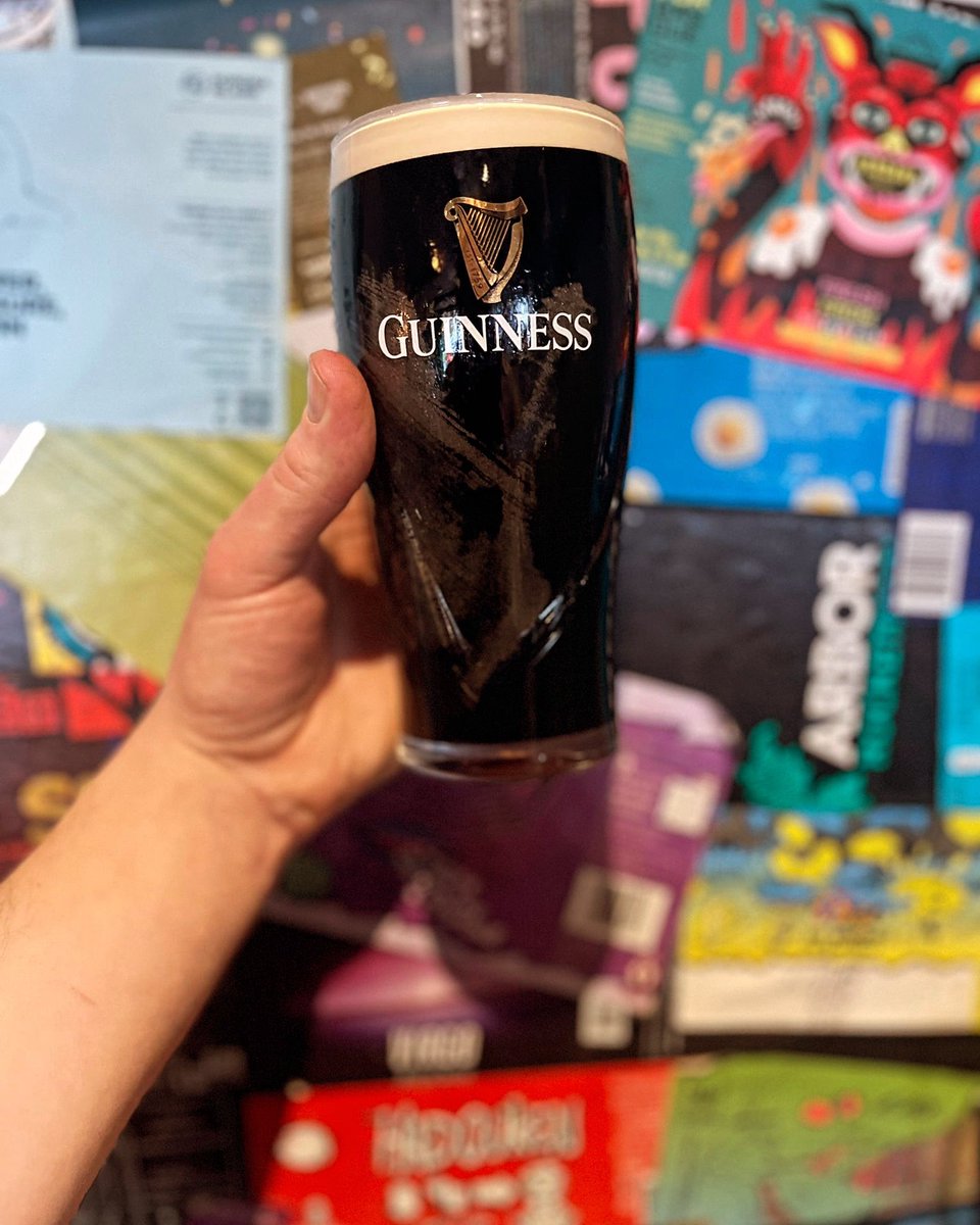 **TODAY** - As the boys in green celebrate another @sixnationsrugby win……more than 5 years since we were first asked for it……proof that good things come to those who wait as <a href="/guinness/">Guinness</a> pours at The Crooked Tap! Happy St Patricks day! £4.80 a pint until its gone! #irishforaday