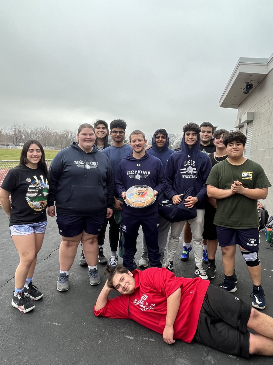 Lisle T&F tweet media