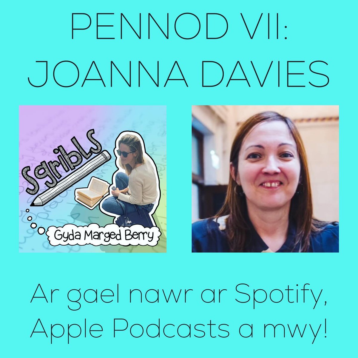 Pennod newydd Sgribls gyda @MackenzieMarged 📚 Sgwrs gyda @jbhandmade awdur y gyfres Bwci-Bo, am ei gyrfa, y broses o ysgrifennu llyfrau stori a llun, y profiad golygyddol, a'r her o farchnata a hyrwyddo ar y cyfryngau cymdeithasol. Gwrandwch yma 👉 ypod.cymru/podlediadau/sg…