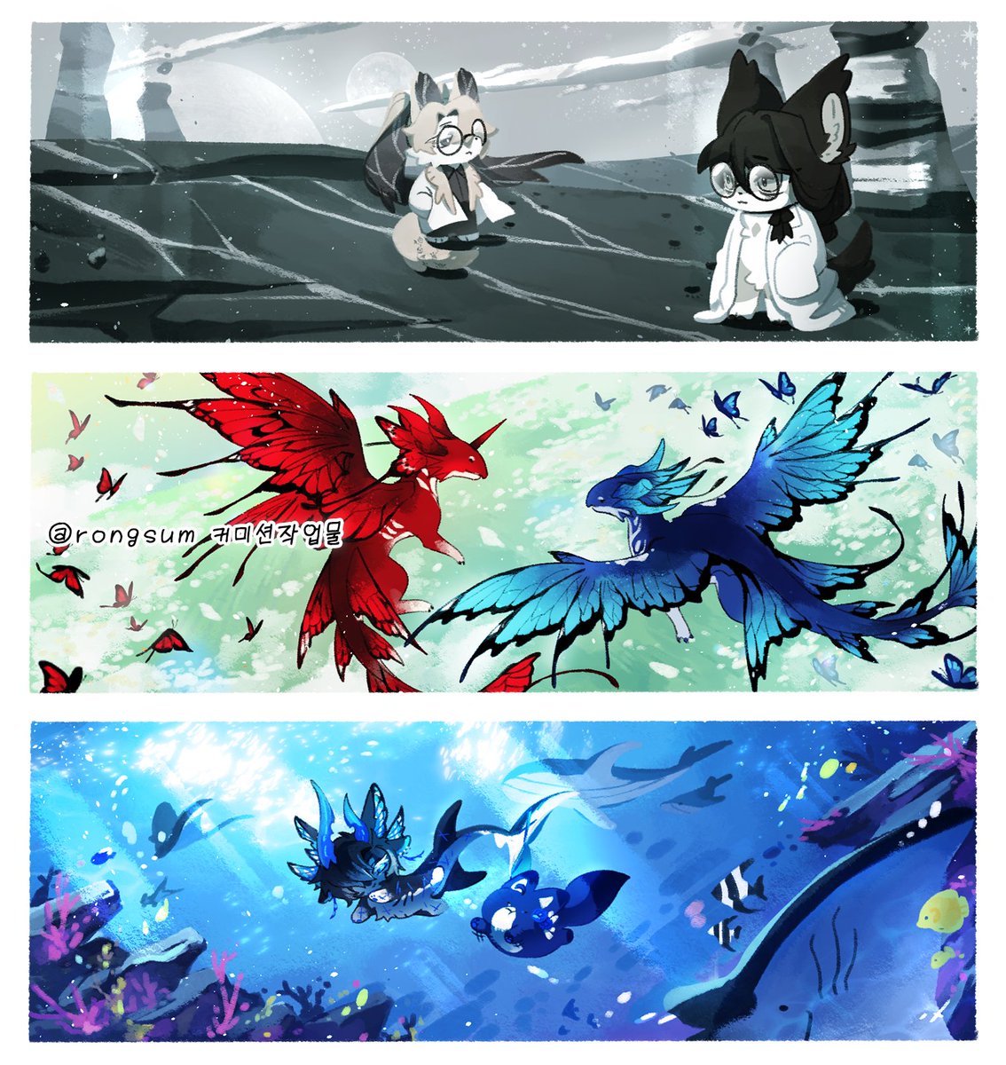 커미션 신청 감사합니다 ><