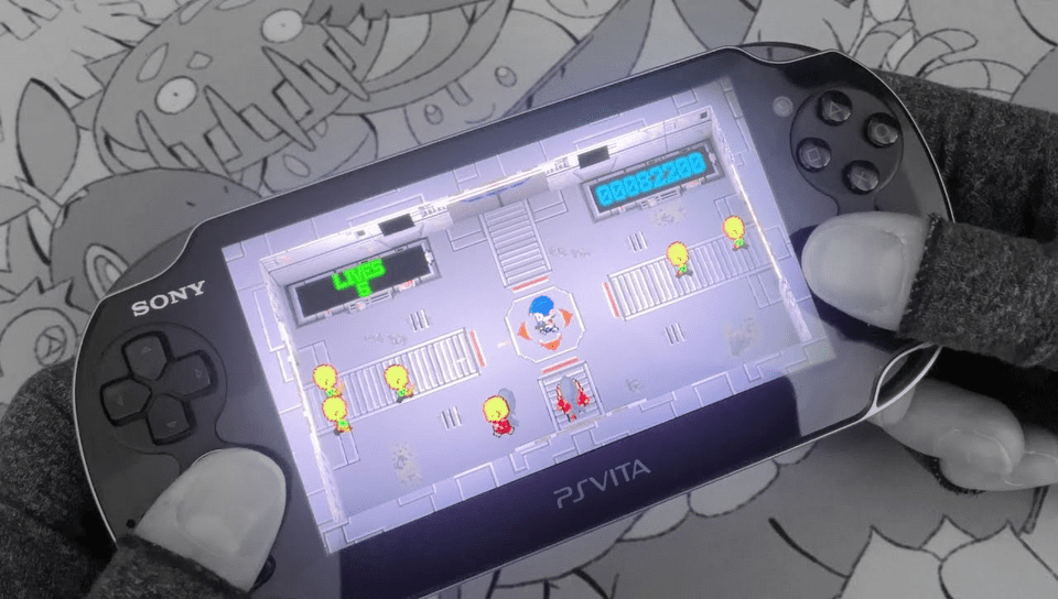 GamebrewOrg's tweet photo. New Release: Smash TV HD-2D Vita v1.0 By captkuso

Download: https://t.co/Pcz9ie72eh
#gamebrew, #homebrew, #PlayStation, #sonyvita #psvita #sony #vitahacks https://t.co/hfdWEt34DZ