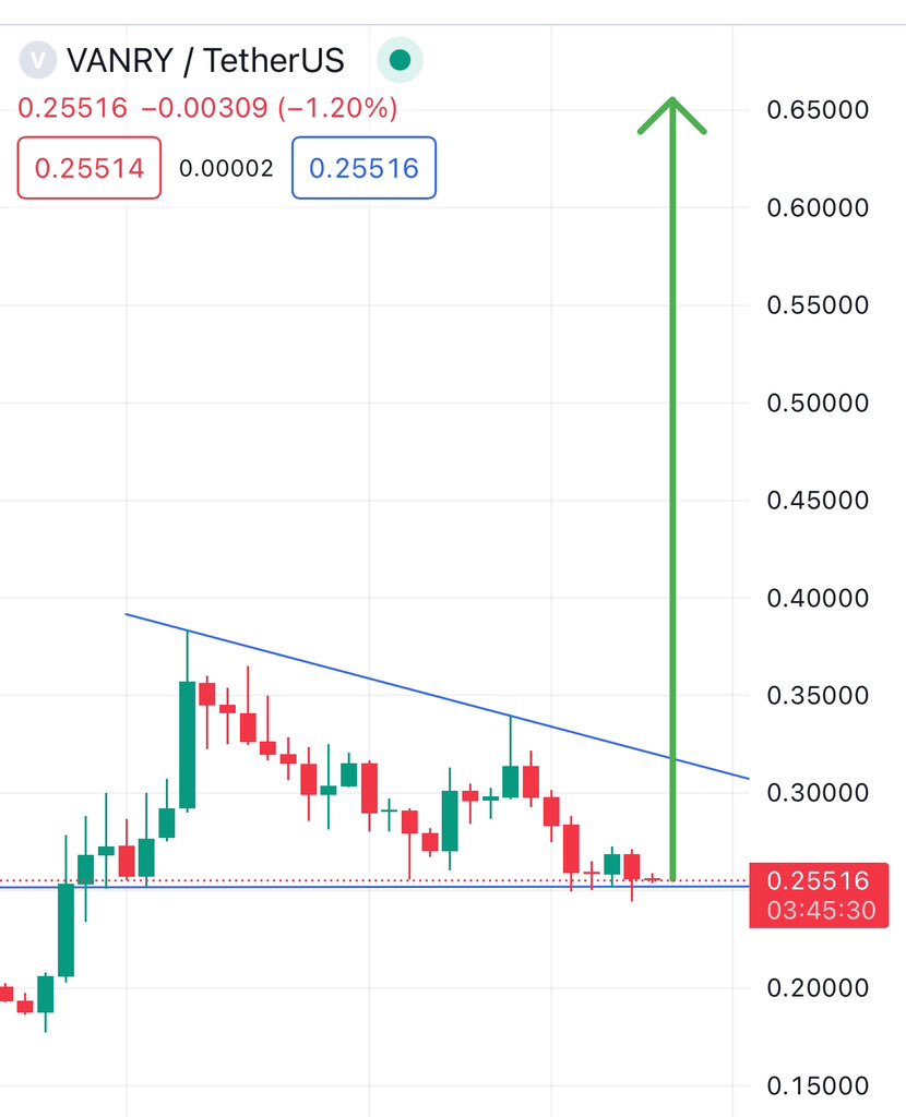 RoccobullboTTom's tweet photo. $VANRY looking strong 4H chart 

Big buying opportunity right now for big profit

Bcz #VANRY must go first $0.5 then $1 then u can think for $5

Already completed @Vanarchain airdrop

Biggest project in 2024 and very active team bcz continuously building #VANRY 

 I think $VANRY is gonna to be biggest project in 2024 with @nvidia and others pernership 

Guys remember u will cry when u see $VANRY above $1 sooner or later