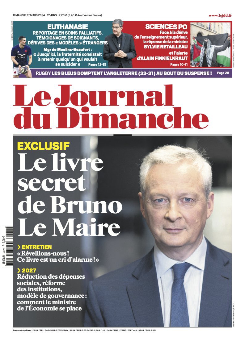 Mon nouveau livre « La voie française » est un acte de foi. Un acte de foi dans la France. Je crois dans mon pays. Je crois dans sa capacité à jouer un rôle majeur au XXIᵉ siècle. Je souhaite que la France prenne les décisions audacieuses qui sont nécessaires maintenant.

À lire