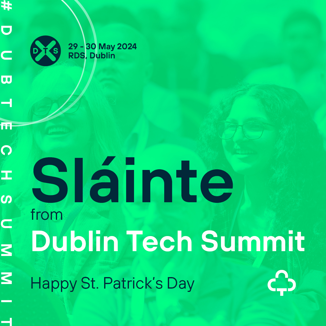 ☘️Happy St.Paddy’s day from all of us at Dublin Tech Summit!☘️ May your day be filled with celebration, luck and laughter. Don’t miss out on the tech craic in May, join us at DTS24! Secure your tickets now: 🎟️dublintechsummit.tech/tickets/ #StPatricksDay #StPaddysDay #Tech…