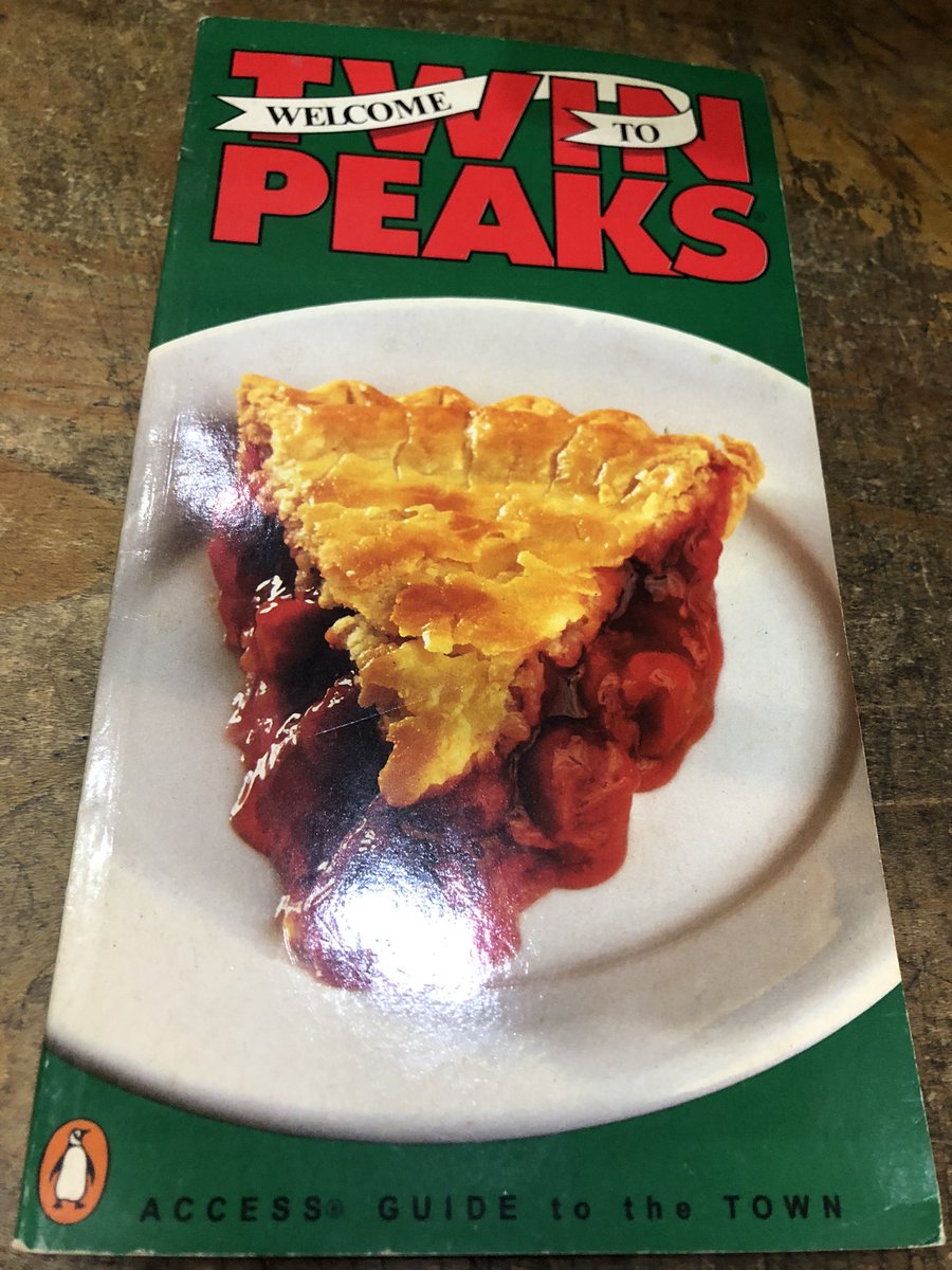 WELCOME TO TWIN PEAKSを店頭に。ツイン・ピークスの歩き方の元本