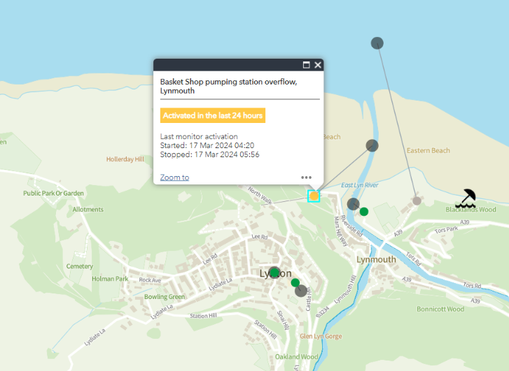 west_devon_info's tweet photo. Rain overnight means that the north coast of South West England is flooded with #SewagePollution š©š©yet again this morning:
https://t.co/Twih9n4lex
#Woolacombe is still suffering, and #Widemouth and #Lynmouth have had multi-hour "spills".
Cc: @SelaineSaxby @scottmann4NC https://t.co/ZGQrsIMqOj