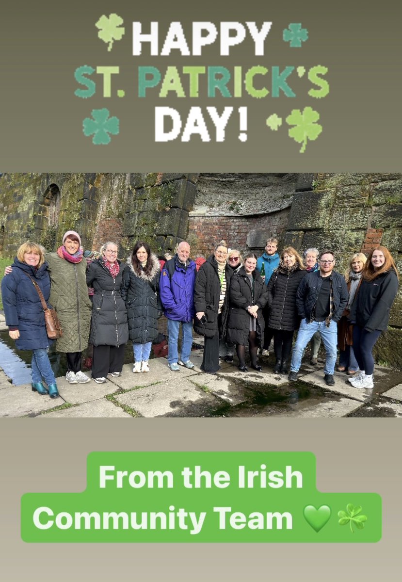 Beannachtaí na Féile Pádraig oraibh go léir ☘️ Happy St Patricks Day from the Irish Community Care Team ☘️💚 #StPatricksDay #StPatricksDay2024 #StPatricksDayWeekend