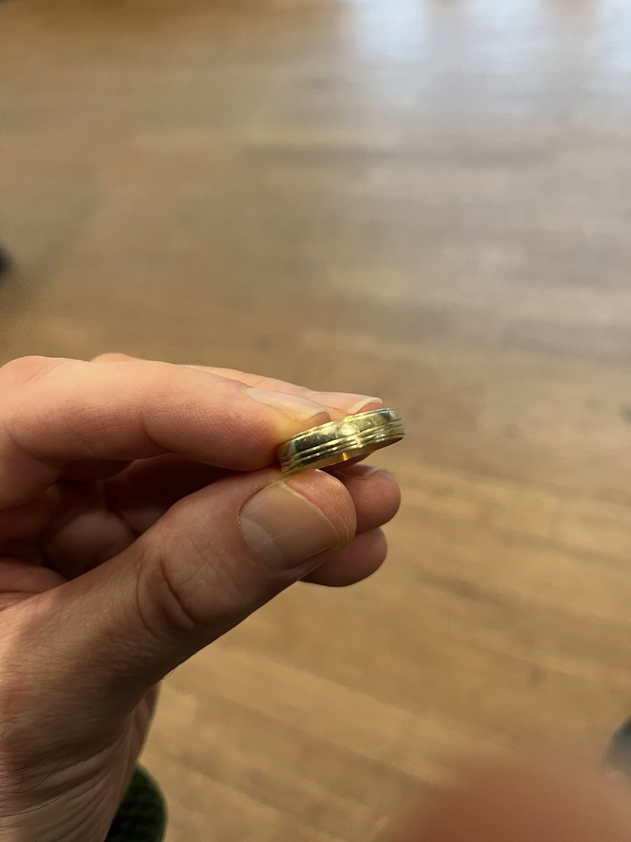 PaulHBcom's tweet photo. Lost Ring! (Men’s) Eurostar Terminal Paris. 17/3/24 initials &amp; date inscribed on inside of ring.
#Lost #lostandfound #Eurostar #Paris #lostproperty #lostring https://t.co/kItGVVcYfo