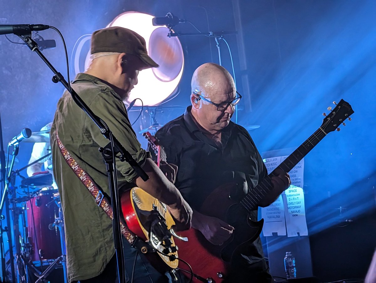 A long awaited celebration of 'Bossanova' and 'Trompe Le Monde' - @PIXIES at @O2ForumKTown