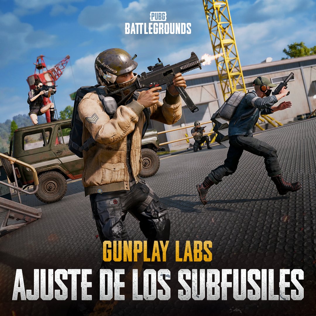 ¡Los ajustes a los subfusiles ya están disponibles en Arcade! ¿Ya los has probado en Gunplay Labs? Cuéntanos tu opinión en la encuesta antes del 4 de abril a la 01:00 (UTC). ¡Tu opinión nos ayuda!

Encuesta👉 surveymonkey.com/r/SMGREBALANCE…

Hoja de ruta de 2024👉 pubg.com/es-es/news/7082