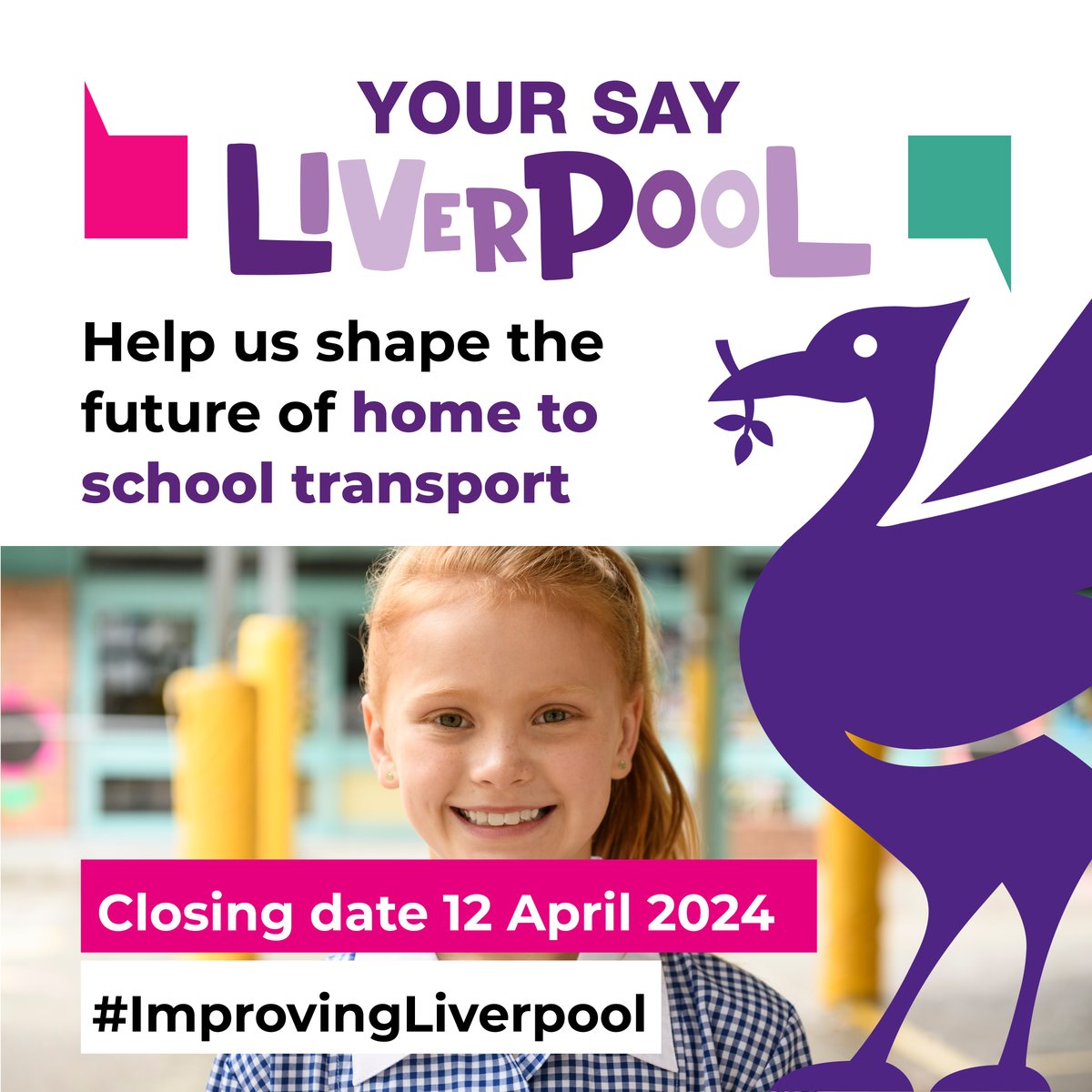 #CONSULTATION | Have your say on a review of Home to School Transport. Click the link for more info. liverpool.gov.uk/council/consul…