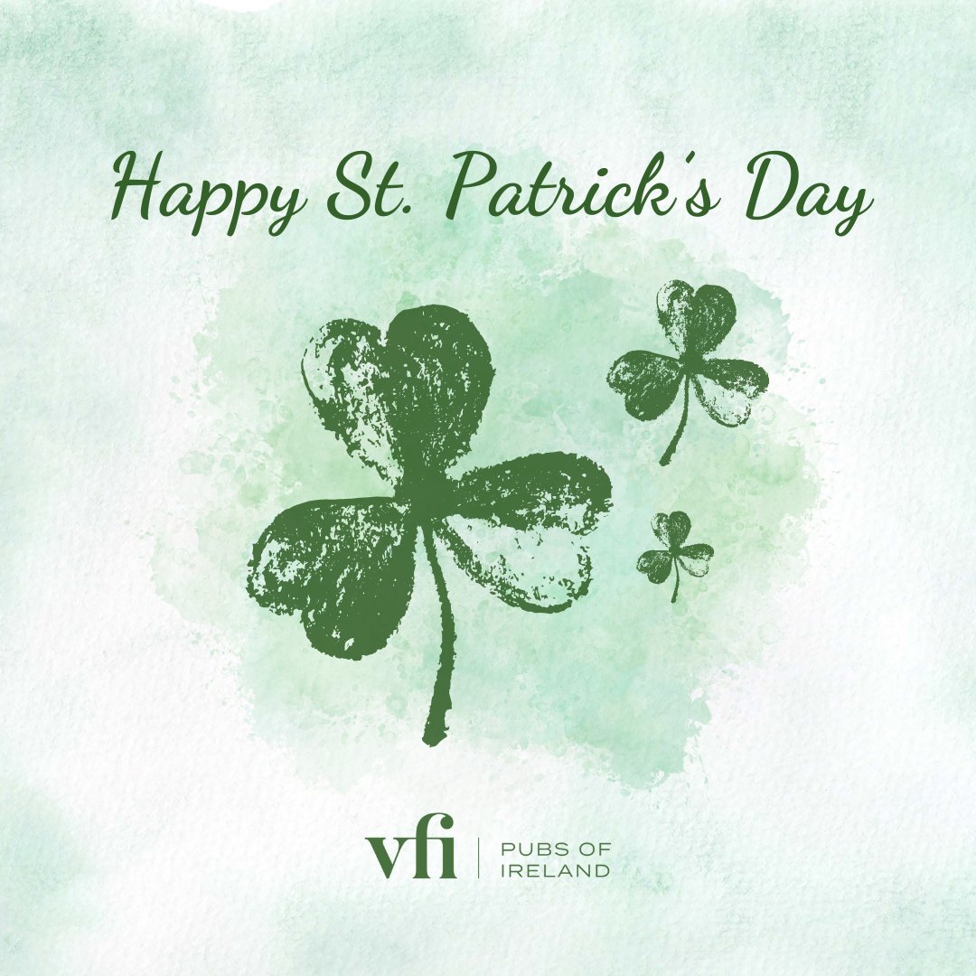 From everyone at Vintners' Federation of Ireland, we wish you all a happy and safe #StPatricksDay ☘️🍻