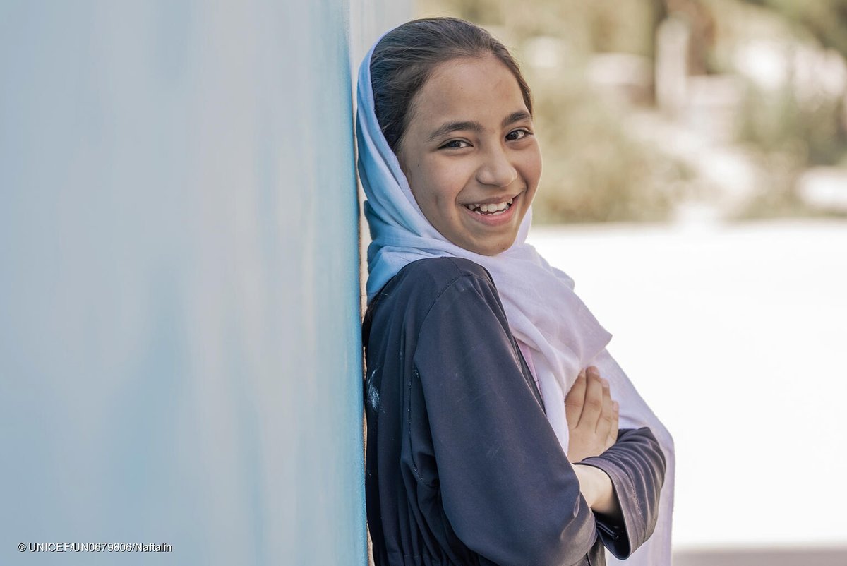 UNICEFinArabic tweet picture