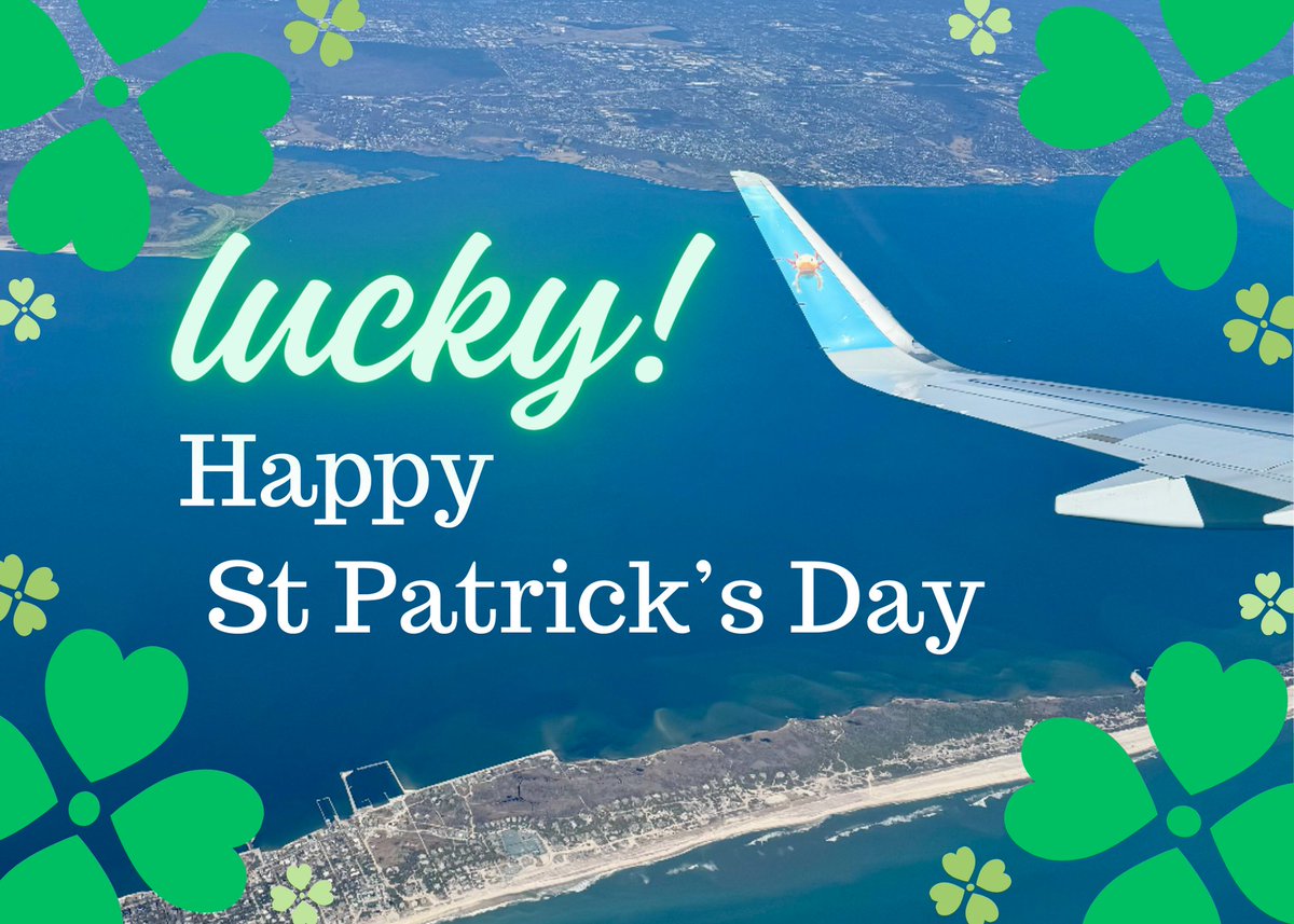 We're lucky to have such an amazing community. We're grateful for our airlines, customers & all the people who work at our airport. Happy St Patrick's Day!

#gratitude #views #stpatricksday #hereforlongisland 📸: James