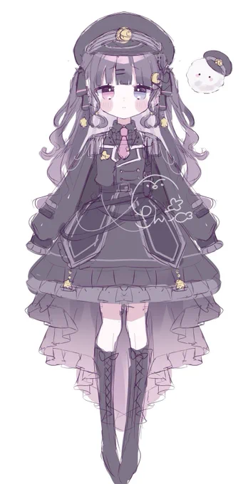 Vのむすめちゃんラフ...!!! 