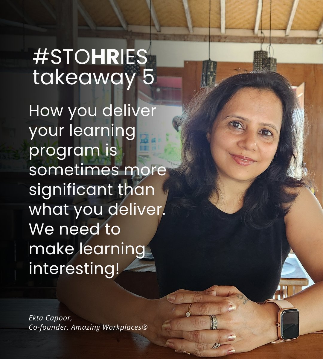 Create active participants in your own organization's learning journey. This interactive and engaging approach will not only make learning more enjoyable but also significantly improve knowledge retention and application.

#STOHRIES #HR #LearningAndDevelopment #AmazingWorkplaces